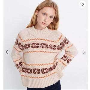 Overbrook Fair Isle Mockneck Sweater